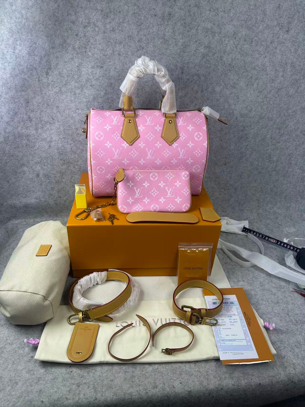 Louis Vuitton Speedy Bandoulière 25 – Pink Monogram Canvas
