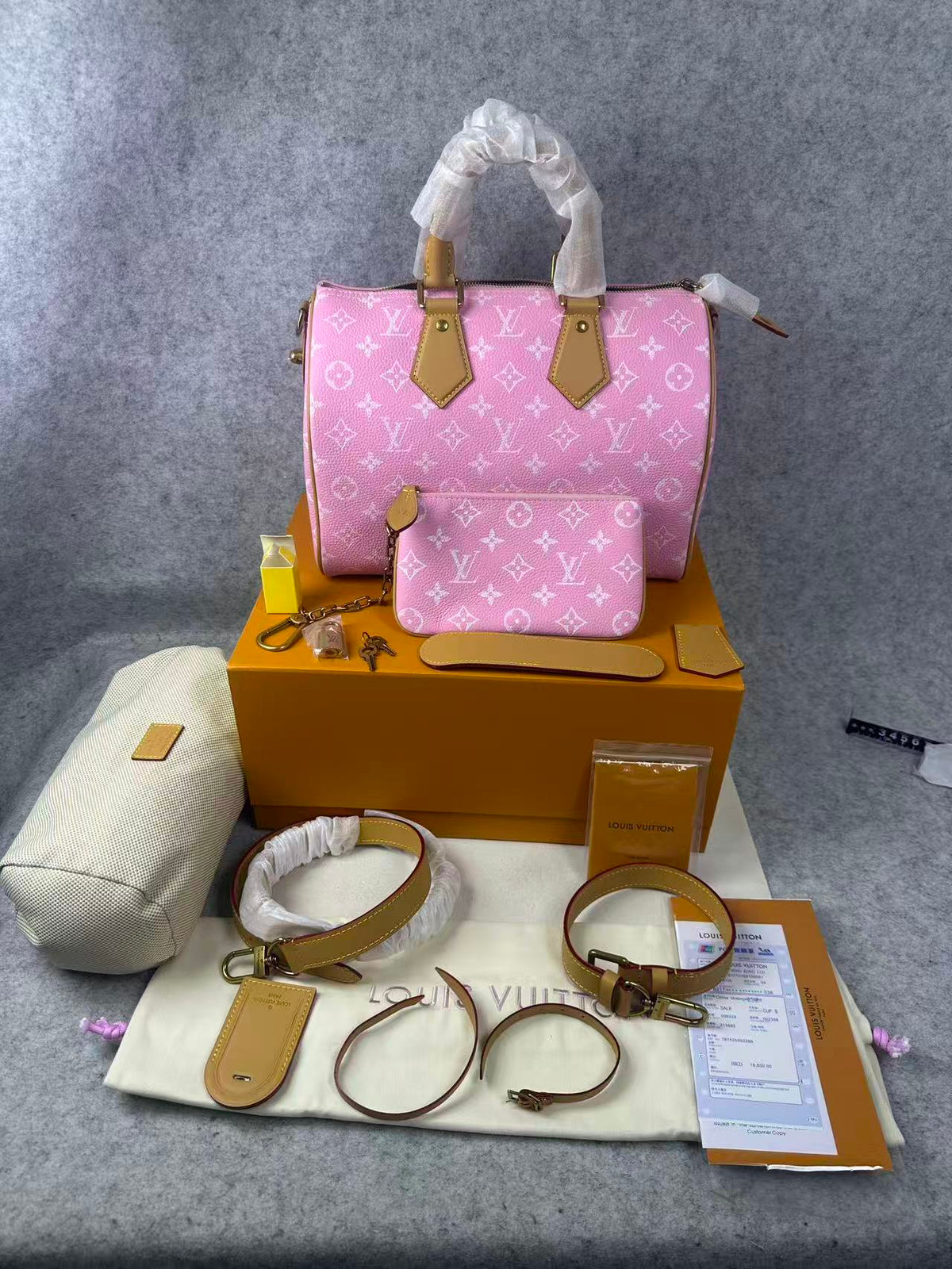 Louis Vuitton Speedy Bandoulière 25 – Pink Monogram Canvas