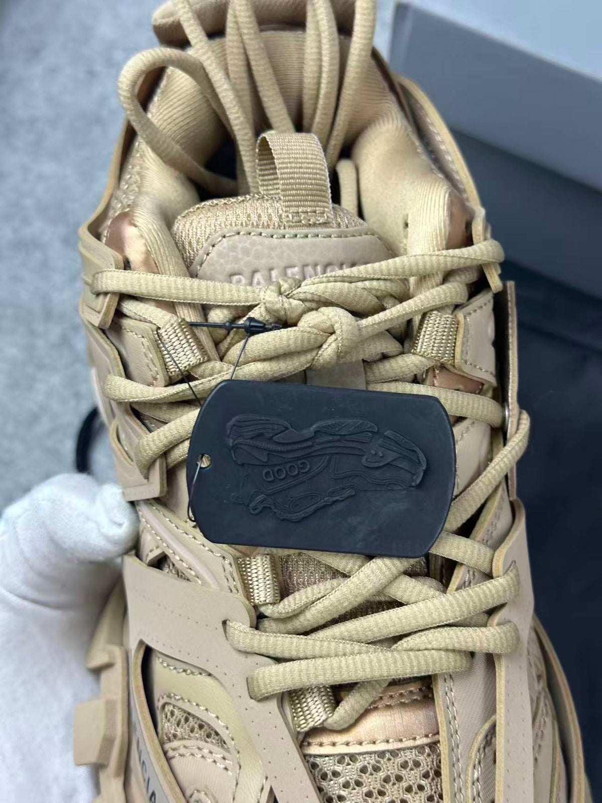 Balenciaga Track Sneaker – Beige