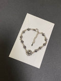 Chrome Hearts Flower Chain Bracelet – Sterling Silver