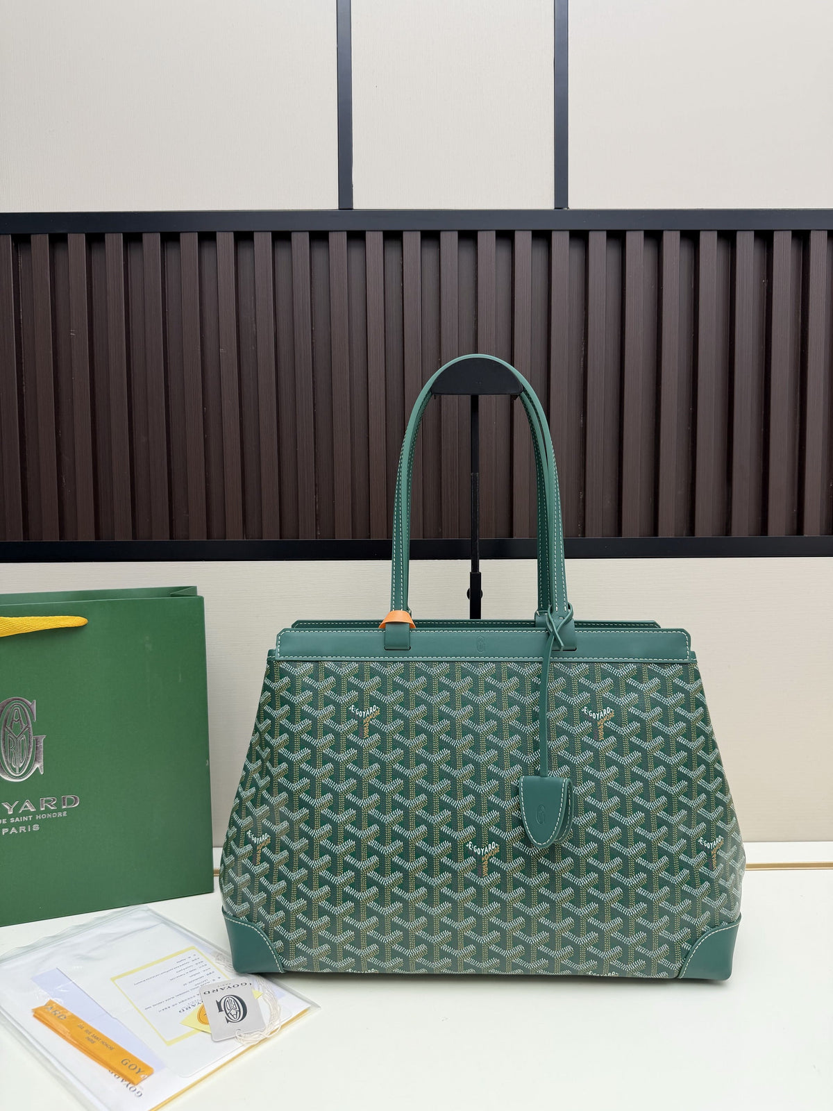 Goyard Bellechasse Tote MM – Green