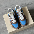 Valentino Garavani Rockstud Runner Sneaker – Blue/Brown