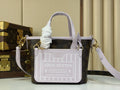 Louis Vuitton Neverfull MM Tote Bag – Monogram with Mauve Lilac Trim