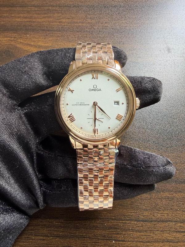 Omega De Ville Prestige Co-Axial Master Chronometer Rose Gold Watch