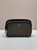 Prada 2NA0682 Black Zip Pouch