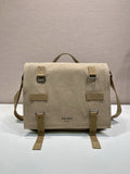 Prada Milano Canvas Messenger Bag