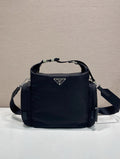 Prada Re-Nylon Crossbody Bag – Black
