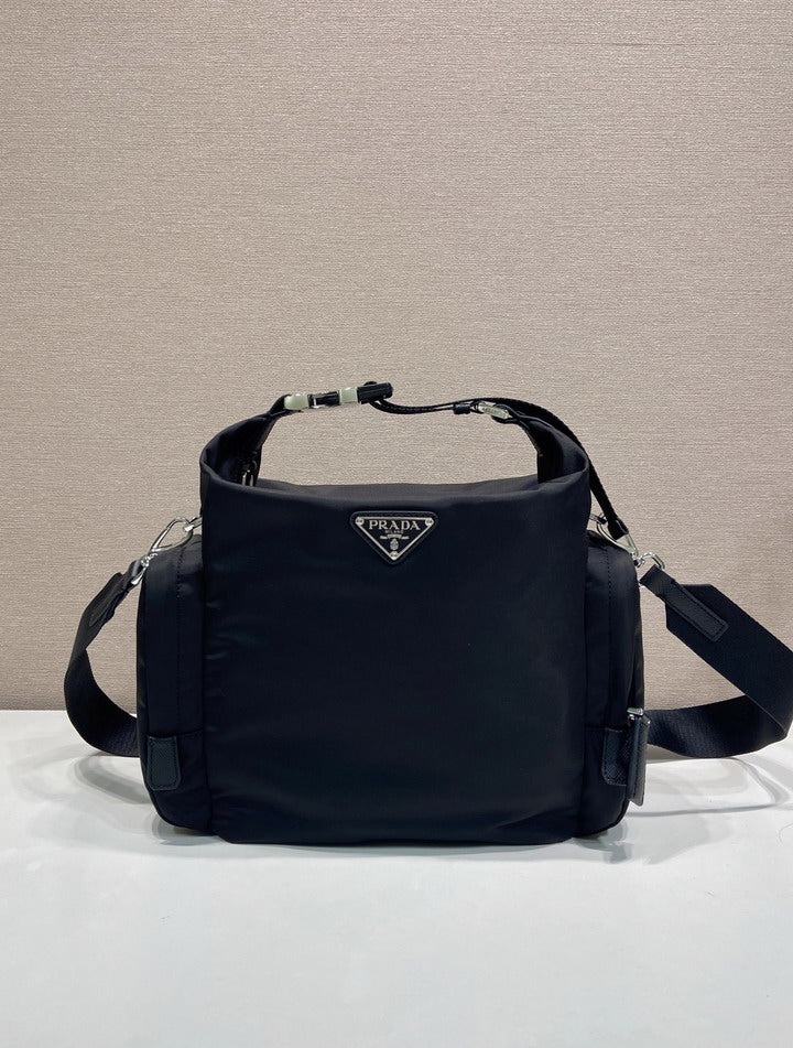 Prada Re-Nylon Crossbody Bag – Black