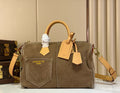 Louis Vuitton Speedy Denim Monogram Top Handle Bag