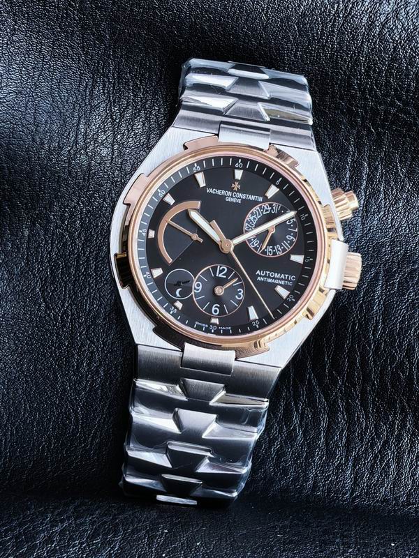 Vacheron Constantin Overseas Dual Time 42mm – Steel & Rose Gold